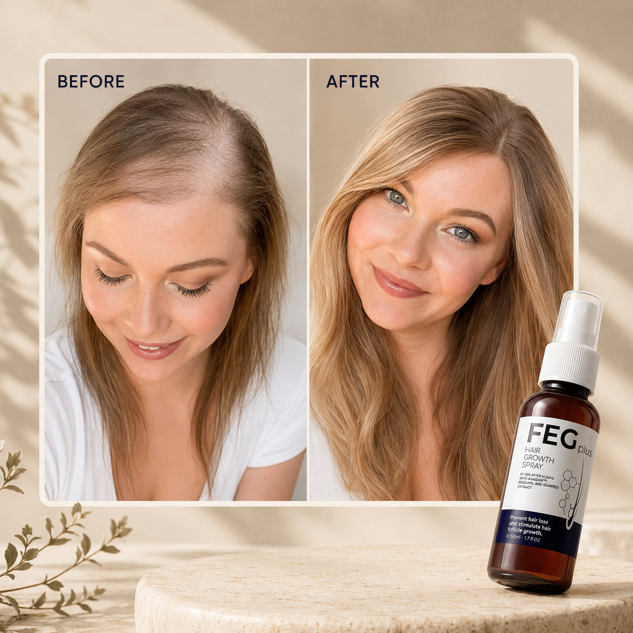 FEG Plus – Hair Growth & Strengthening Spray